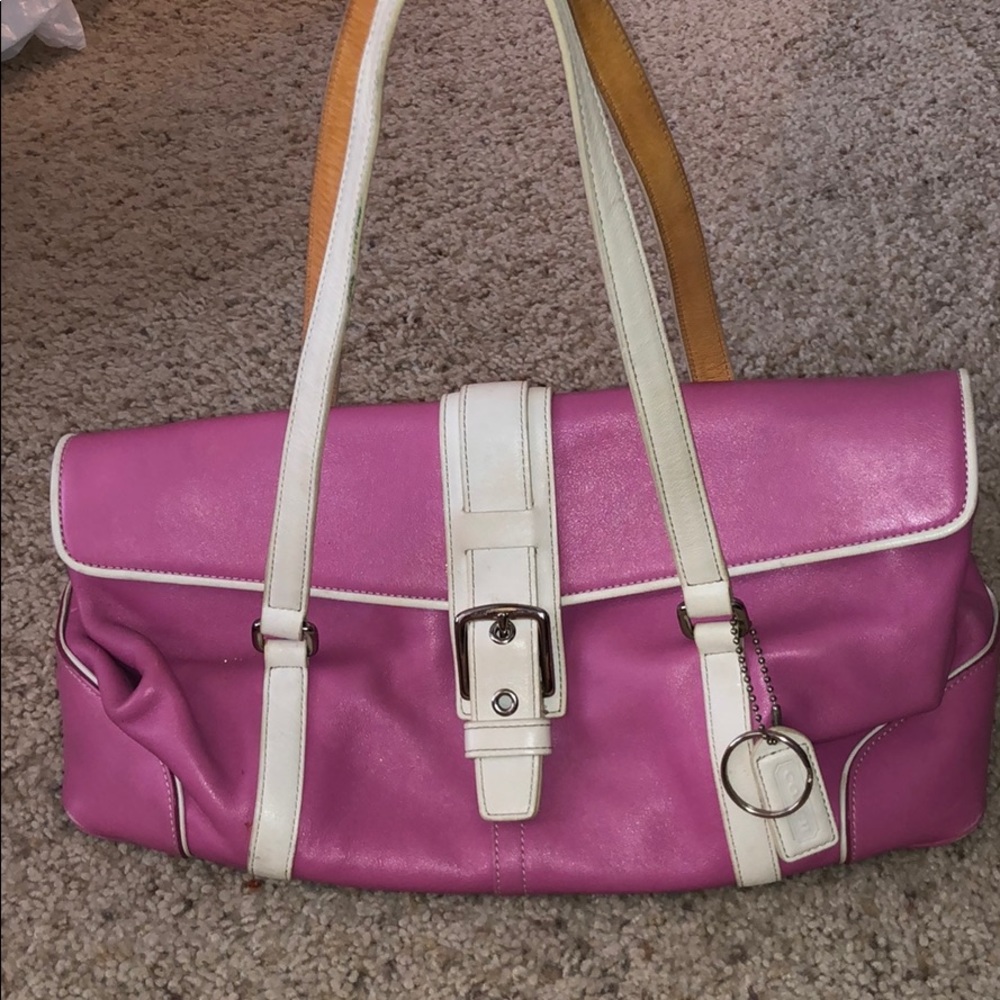 Pink Coach Purse